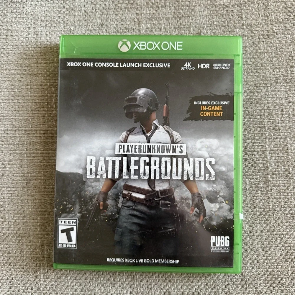 PUBG‎ PlayerUnknowns Battlegrounds Xbox One Complete w Case Disc Insert